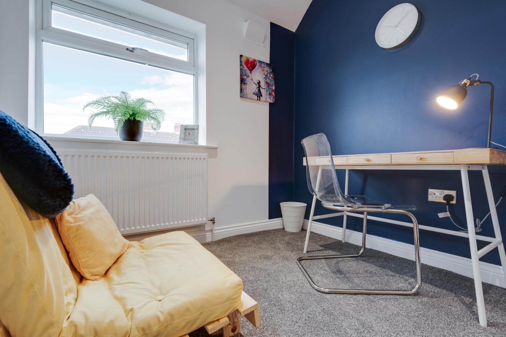 Shawe House - 10 Minute Mcr Airport - Free Parking Vila Wythenshawe Quarto foto