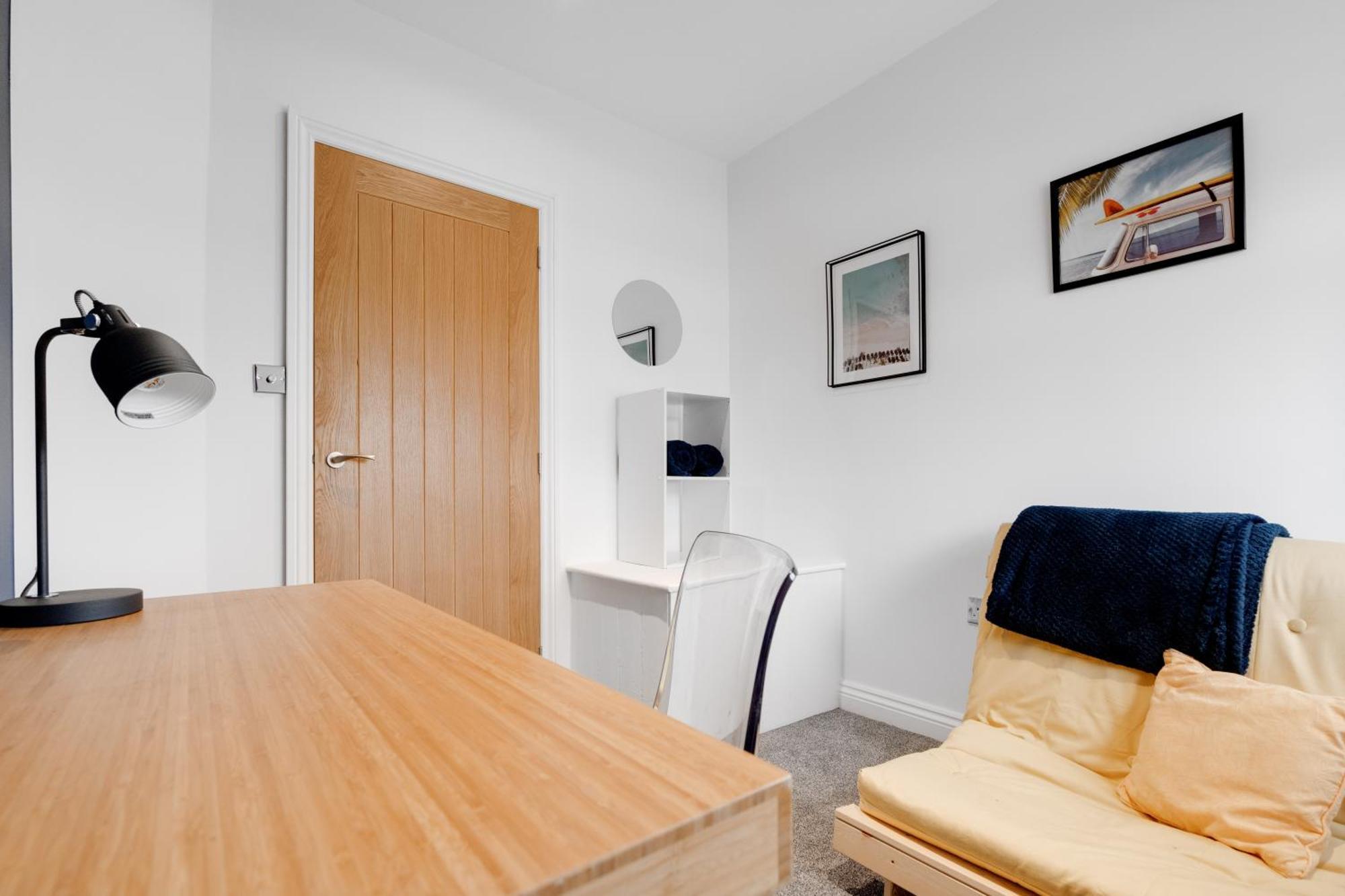Shawe House - 10 Minute Mcr Airport - Free Parking Vila Wythenshawe Quarto foto