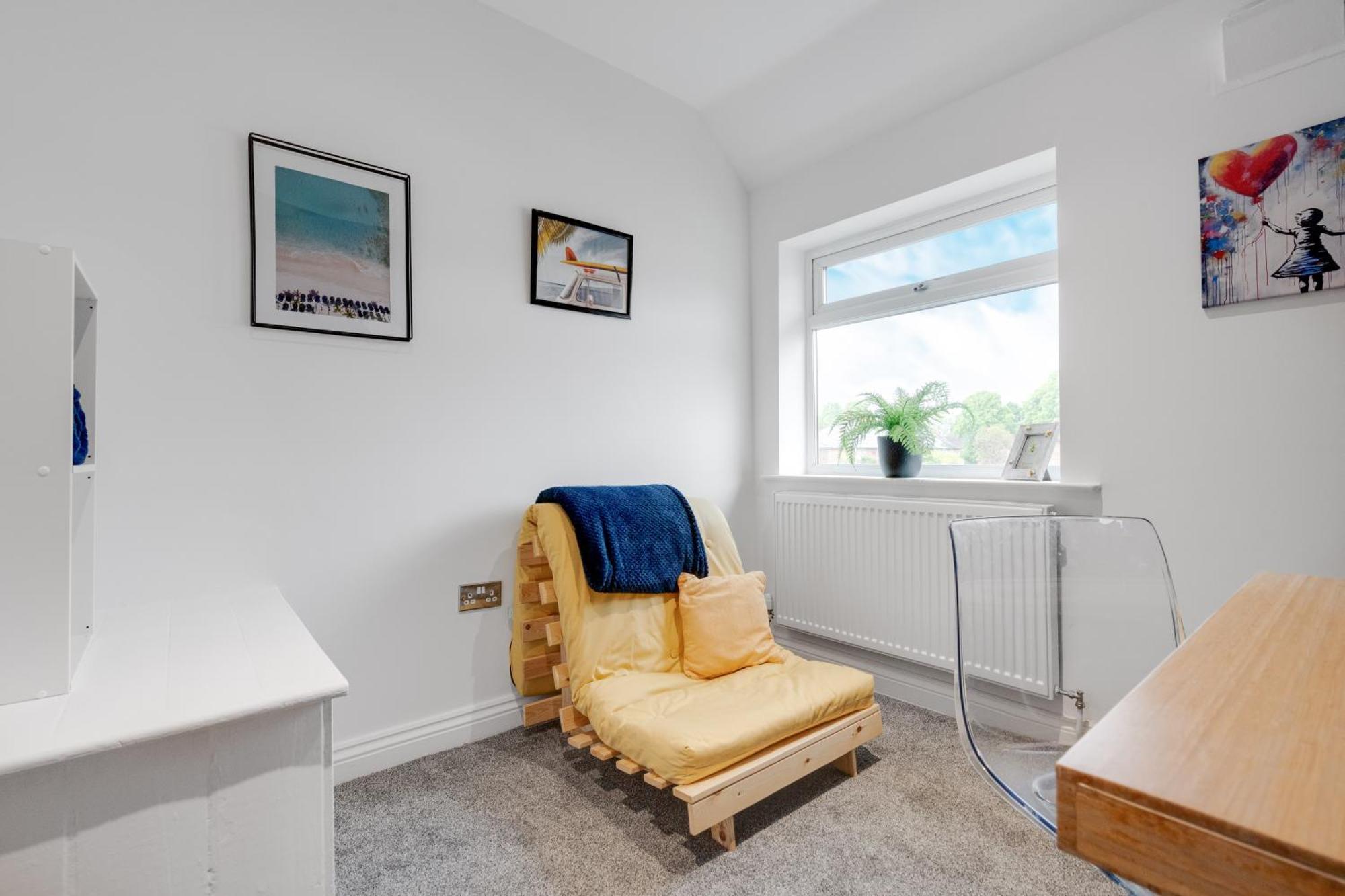 Shawe House - 10 Minute Mcr Airport - Free Parking Vila Wythenshawe Quarto foto