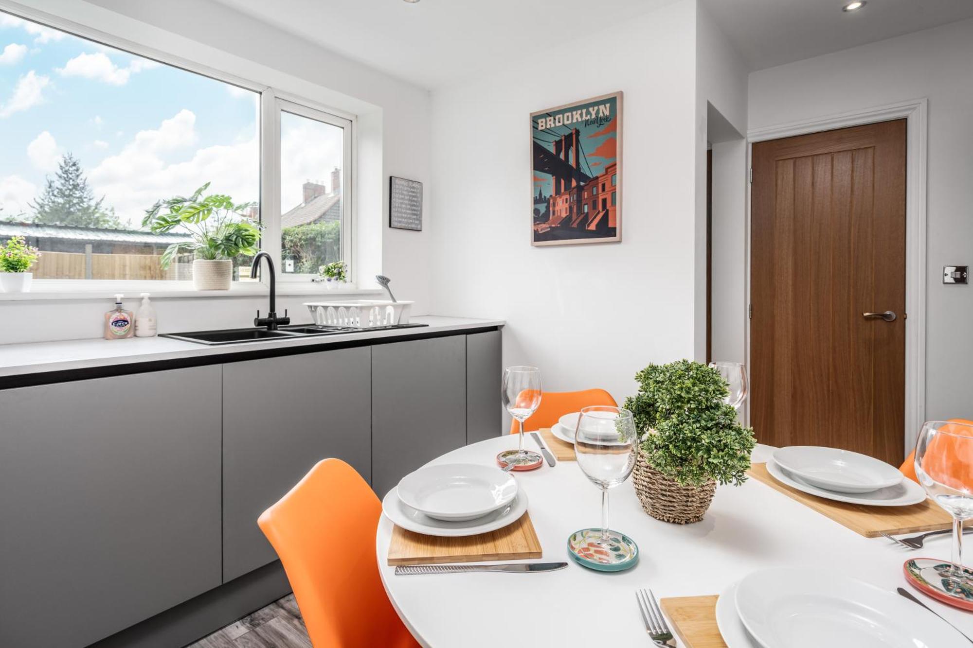 Shawe House - 10 Minute Mcr Airport - Free Parking Vila Wythenshawe Quarto foto